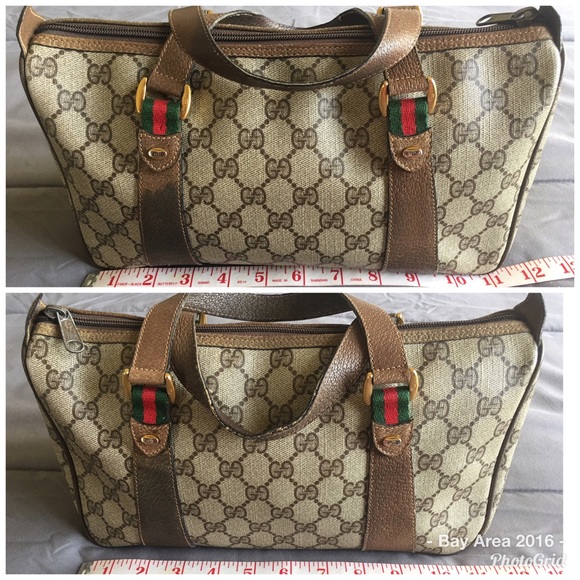 Gucci Brown and Tan Satchel - Picture 1 of 8
